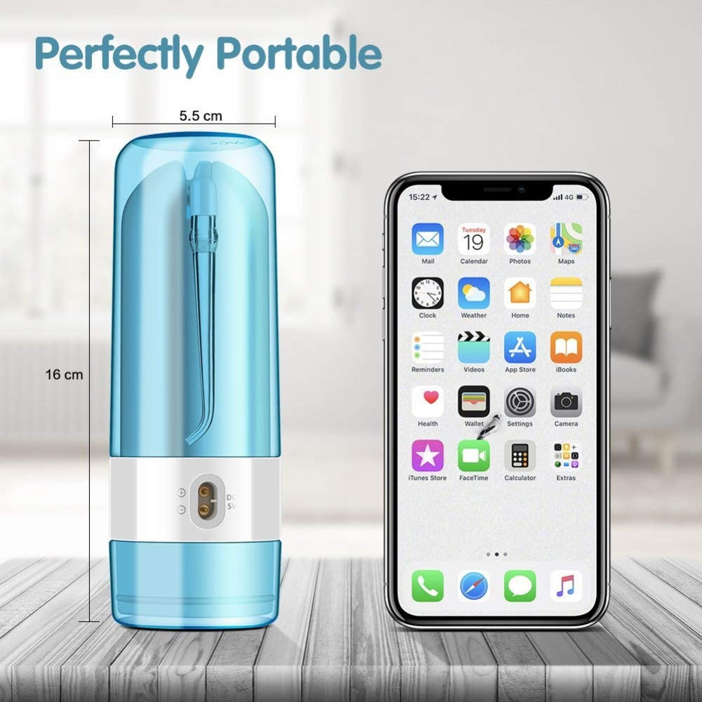 Portable Capsule Water Floss Electric Tooth Cleaner