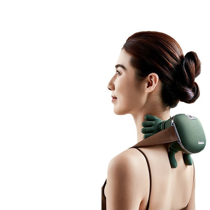 Cordless Neck, Shoulder & Back Massager – 4D Kneading + Heat Therapy