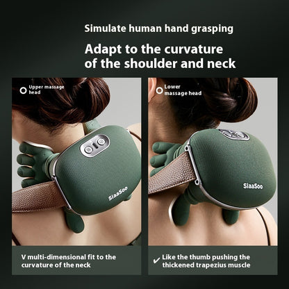 Cordless Neck, Shoulder & Back Massager – 4D Kneading + Heat Therapy