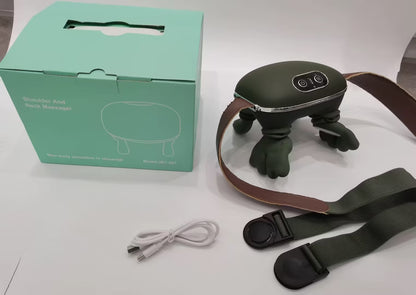 Cordless Neck, Shoulder & Back Massager – 4D Kneading + Heat Therapy