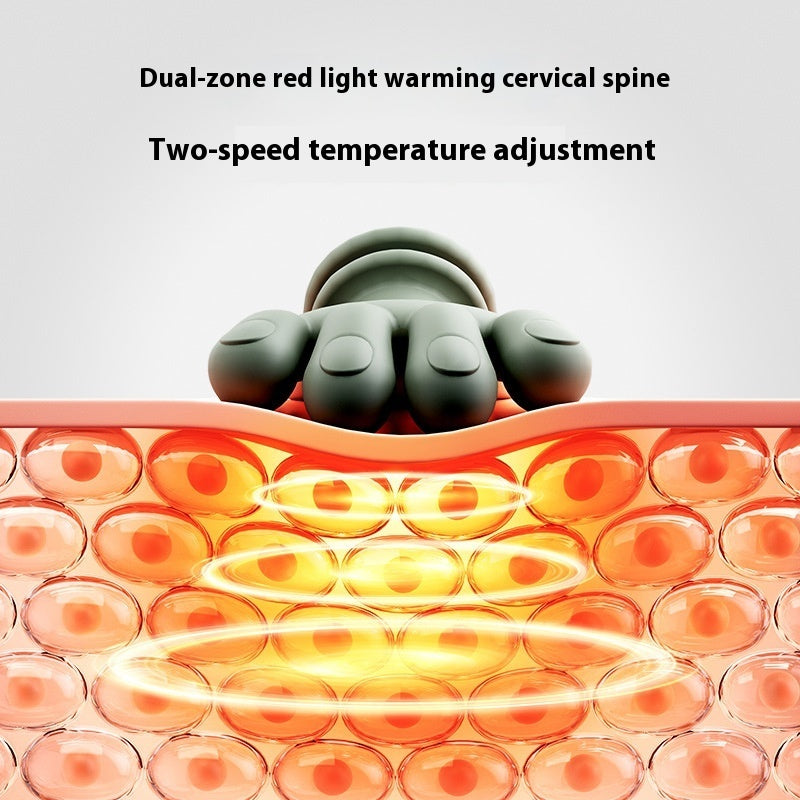 Cordless Neck, Shoulder & Back Massager – 4D Kneading + Heat Therapy