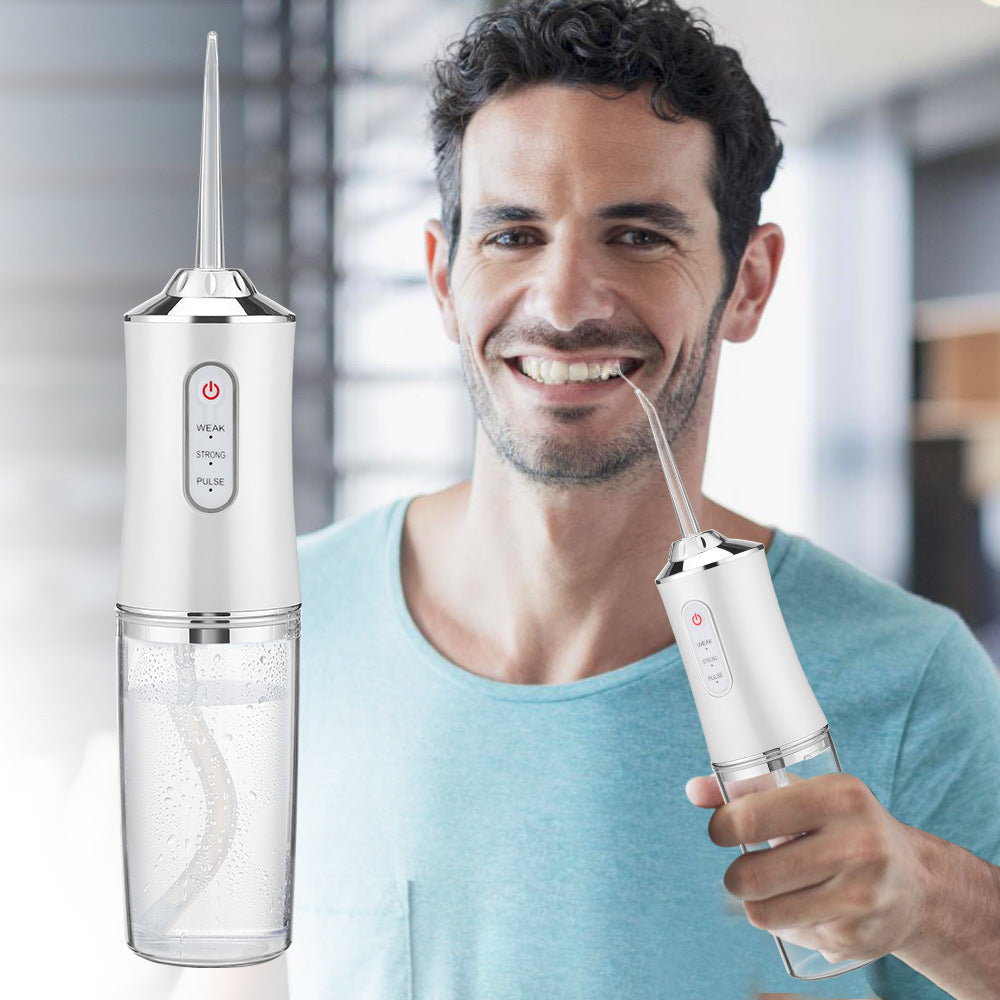 Handheld Electric Water Pick Household 3-speed Water Spray Floss Water Toothpick