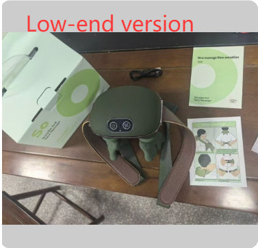 Cordless Neck, Shoulder & Back Massager – 4D Kneading + Heat Therapy