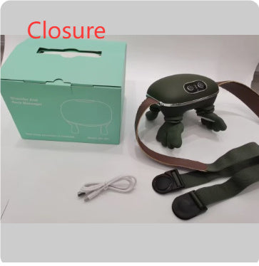 Cordless Neck, Shoulder & Back Massager – 4D Kneading + Heat Therapy