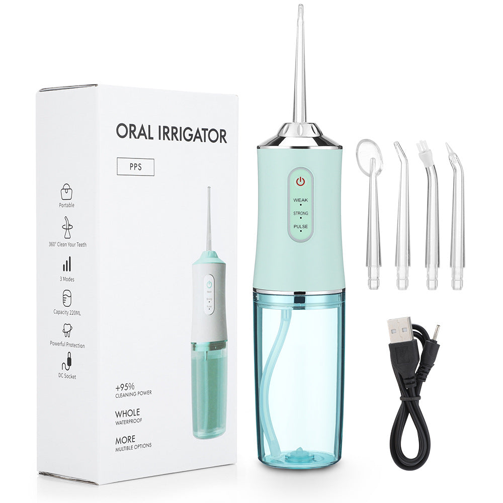 Handheld Electric Water Pick Household 3-speed Water Spray Floss Water Toothpick