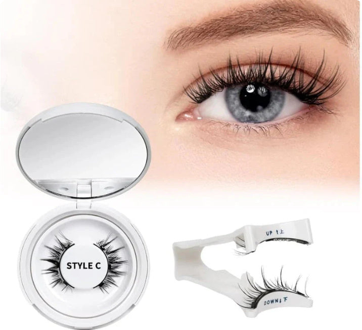 Magnetic False Eyelashes Thick Slender