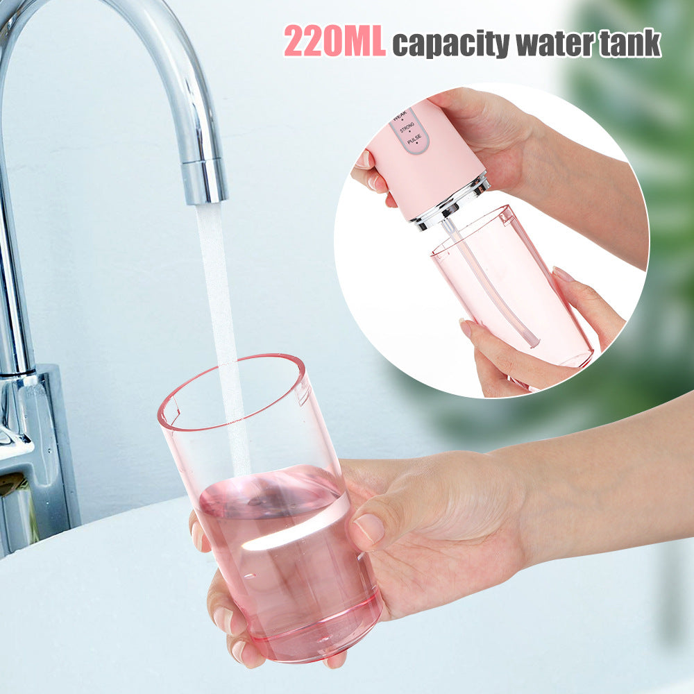 Handheld Electric Water Pick Household 3-speed Water Spray Floss Water Toothpick